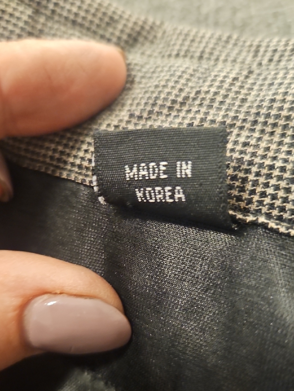 Long Jacket in Small Pattern - Picture 8 of 10